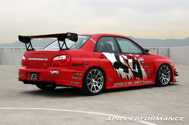 APR 67" GTC-300 Carbon Fiber Adjustable Wing (2002-2007 Subaru WRX/STI)
