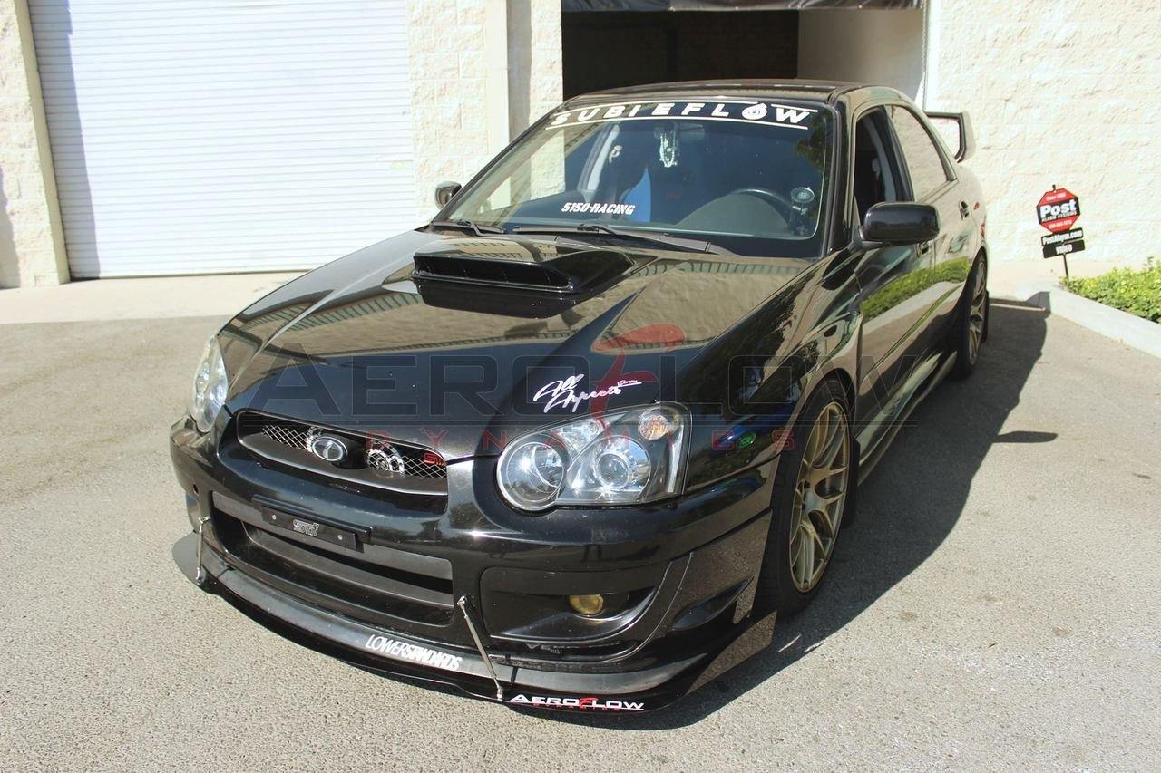 Aeroflow Dynamics Front Splitter V2 (2004-2005 Subaru WRX/STI)