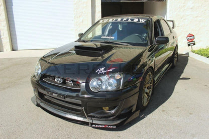Aeroflow Dynamics Front Splitter V2 (2004-2005 Subaru WRX/STI)