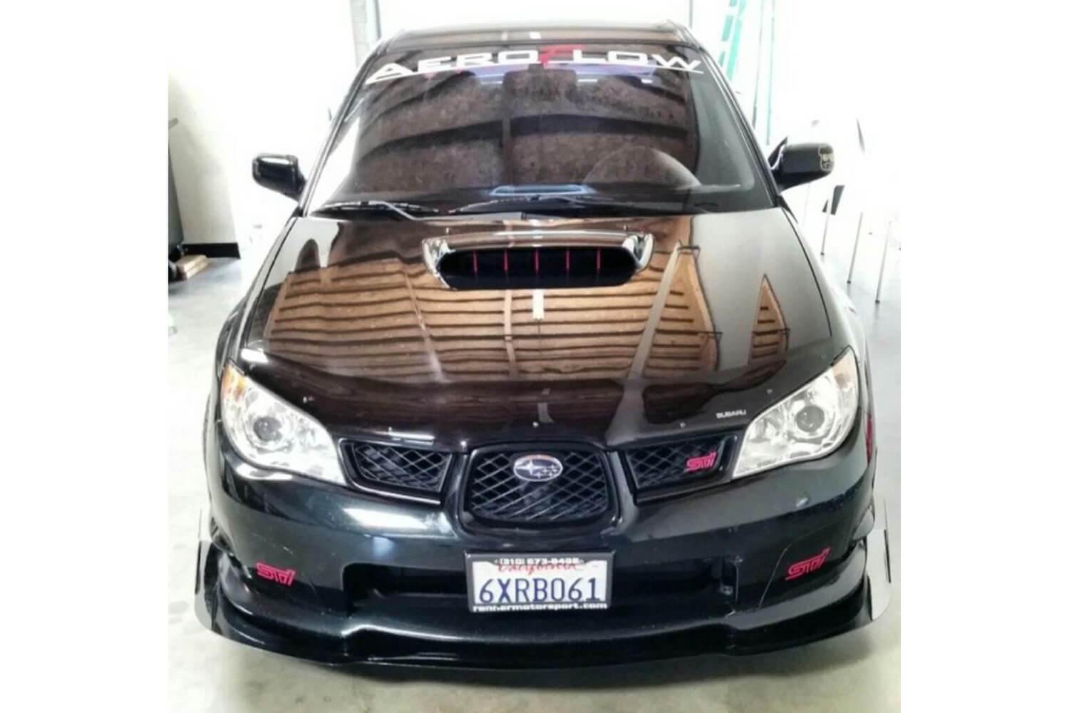 Aeroflow Dynamics Front Splitter V2 (2006-2007 Subaru WRX/STI)