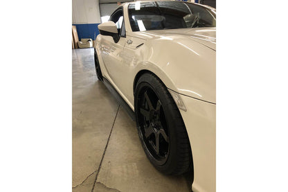 Aeroflow Dynamics Side Skirt Extension V1 | 2013-2019 Scion FRS/ Subaru BRZ - 4