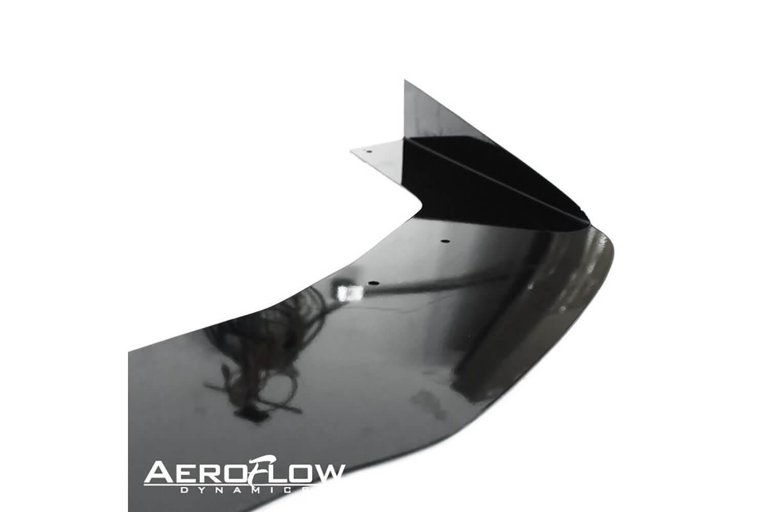 Divisor delantero Aeroflow Dynamics Evo X 2008-2015 (borde JDP) V2