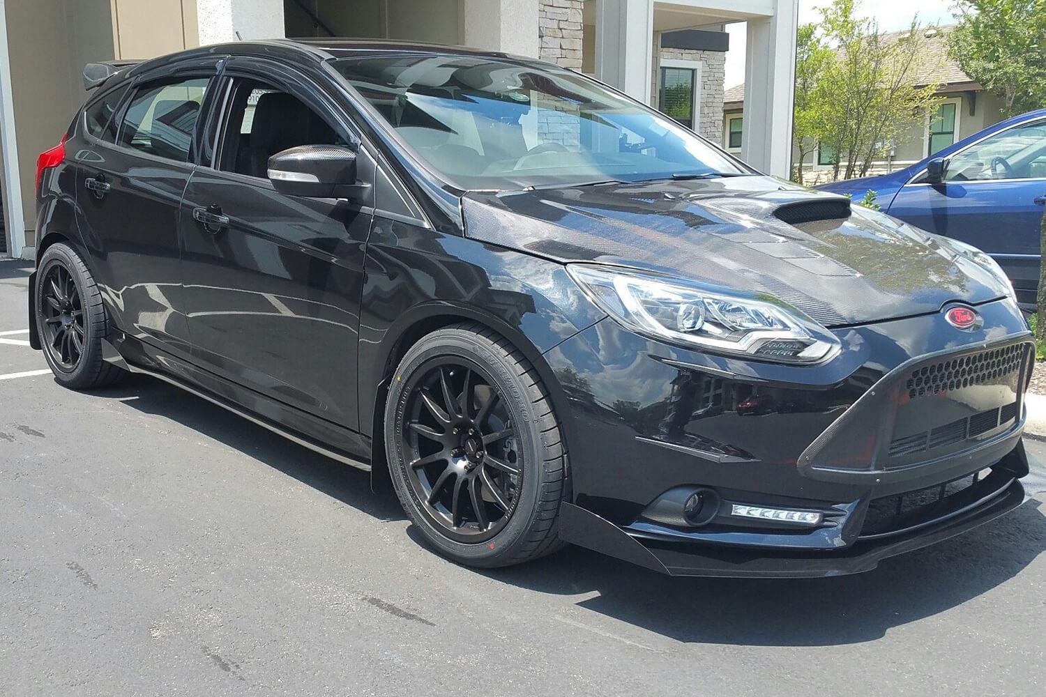 Aeroflow Dynamics Splitter V2 (2011-2017 Ford Focus ST)