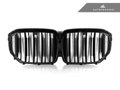 Parrilla delantera AutoTecknic de doble lama en negro brillante - G05 X5 LCI