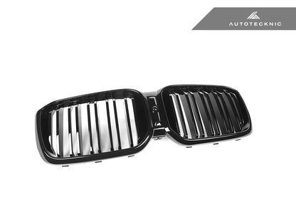 Parrilla delantera AutoTecknic de doble lama en negro brillante - G01 X3 | G02 X4 LCI