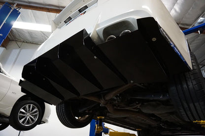 Aeroflow Dynamics Rear Diffuser V2 (2011-2014 Subaru WRX/STI Sedan) - 5