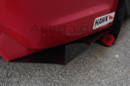 Extensión de faldón trasero Aeroflow Dynamics para Subaru WRX/STI 2008-2014 (V2) (Sedán)