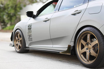 Aeroflow Dynamics Side Skirt Extension V3 (2017-2021 Honda Civic Hatch/Sedan)
