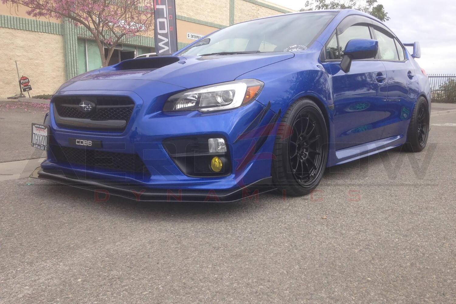 Aeroflow Dynamics 2015- 2021 Subaru Wrx/Sti Front Splitter V1