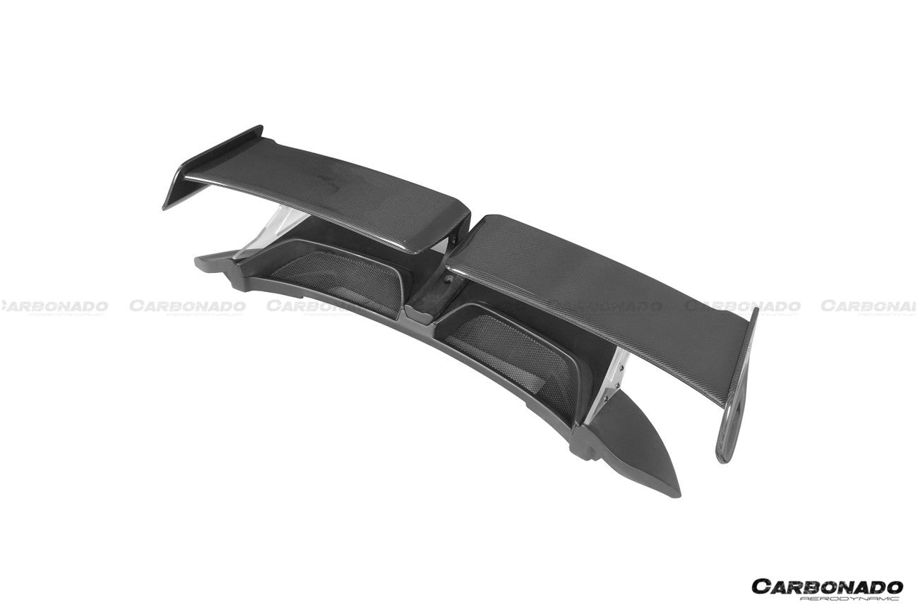 Alerón de maletero estilo TA para Porsche 911 992 Targa Cabriolet Carbonado 2019-2023