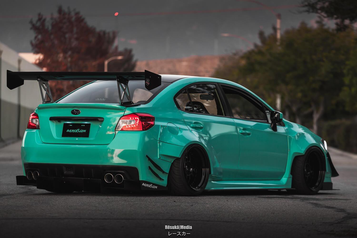 Aeroflow Dynamics Rear Diffuser V2 (2015-2021 Subaru WRX/STI) - 20