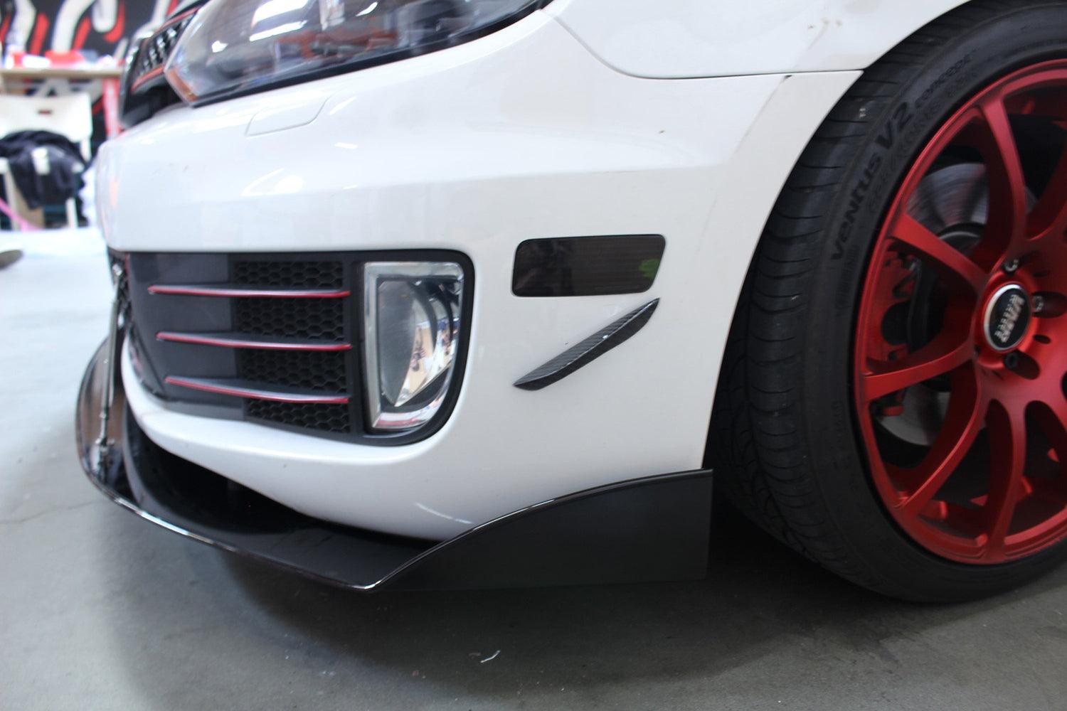 Aeroflow Dynamics Splitter V2 (2010-2013 Volkswagen Golf GTI)