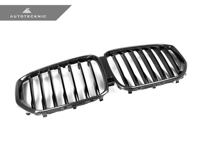 Parrilla delantera de fibra de carbono seca AutoTecknic - G05 X5 Pre-LCI