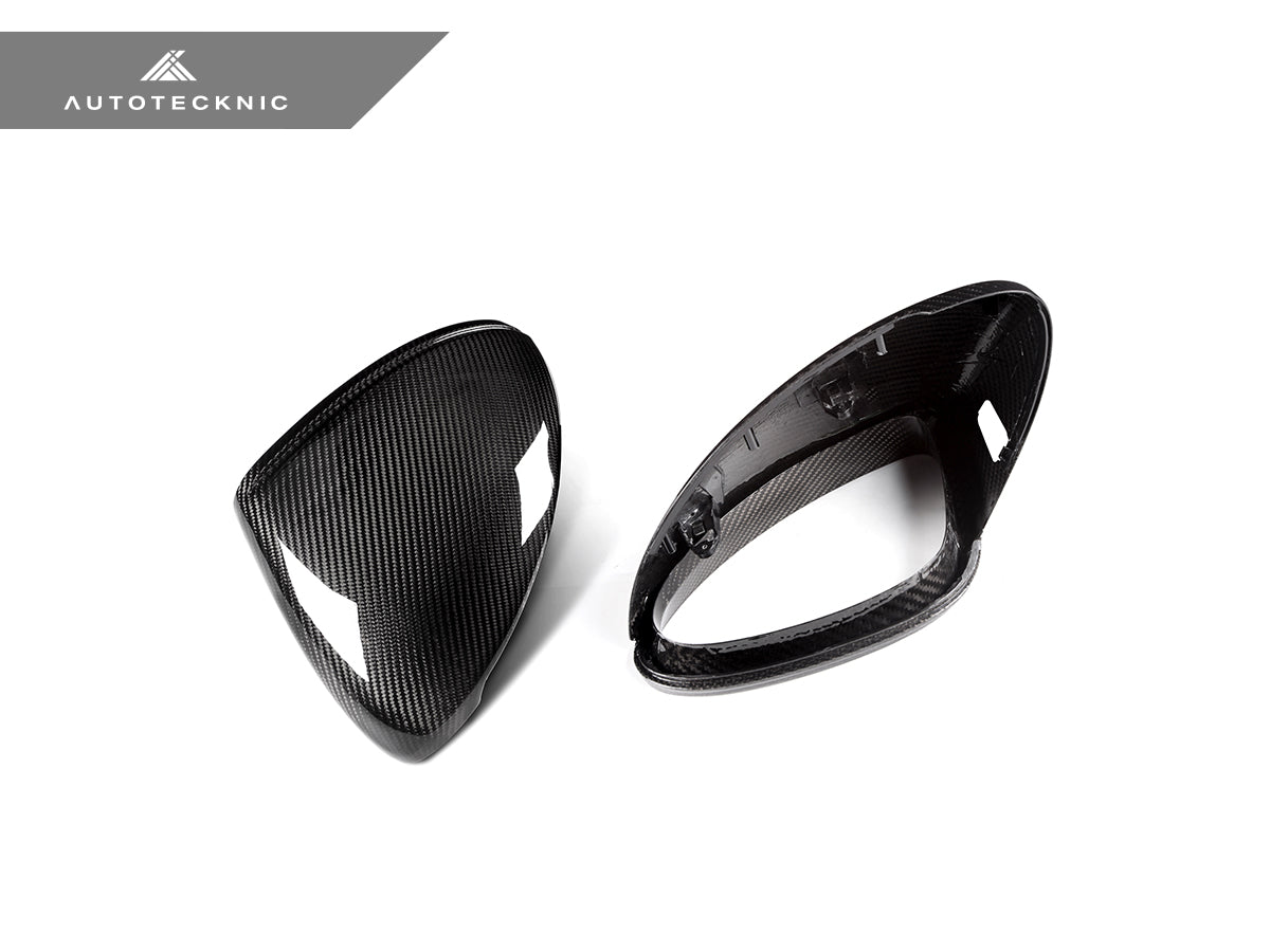 Cubiertas de repuesto de carbono seco para espejos retrovisores AutoTecknic - Porsche 958.2 Cayenne