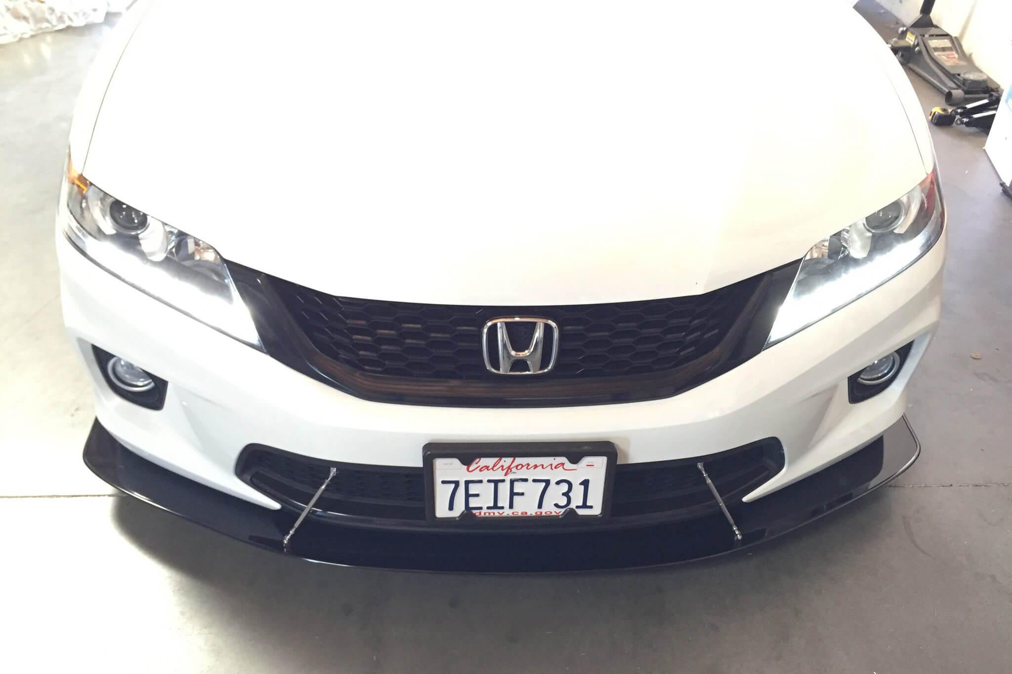 Dinámica de Aeroflow para Honda Accord Splitter V1 (Coupé) 2013-2017