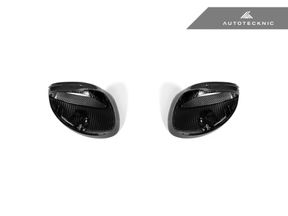 AutoTecknic Replacement Carbon Fiber Mirror Covers - Porsche 718 Cayman | Boxster - 8