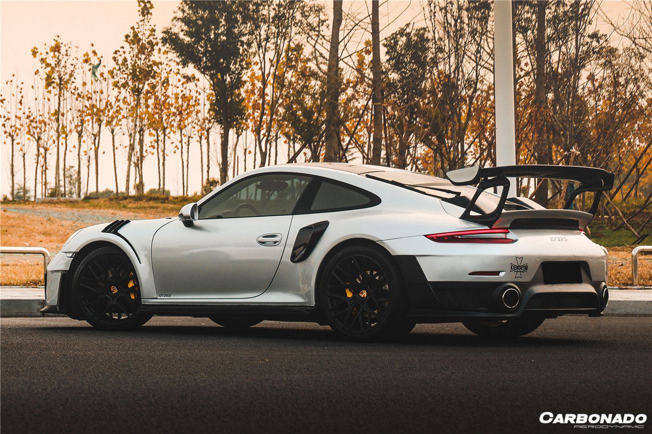 Carbonado 2012-2019 Porsche 911 991.1  991.2 Carrera  S GT2RS Style Carbon Fiber Quarter Panel Side Scoops