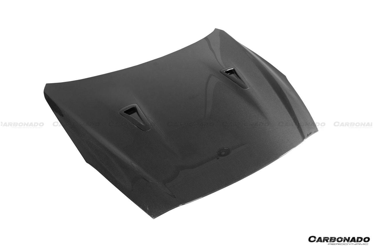 Capó de fibra de carbono estilo OEM Nissan GTR R35 EBA Carbonado 2017-2023