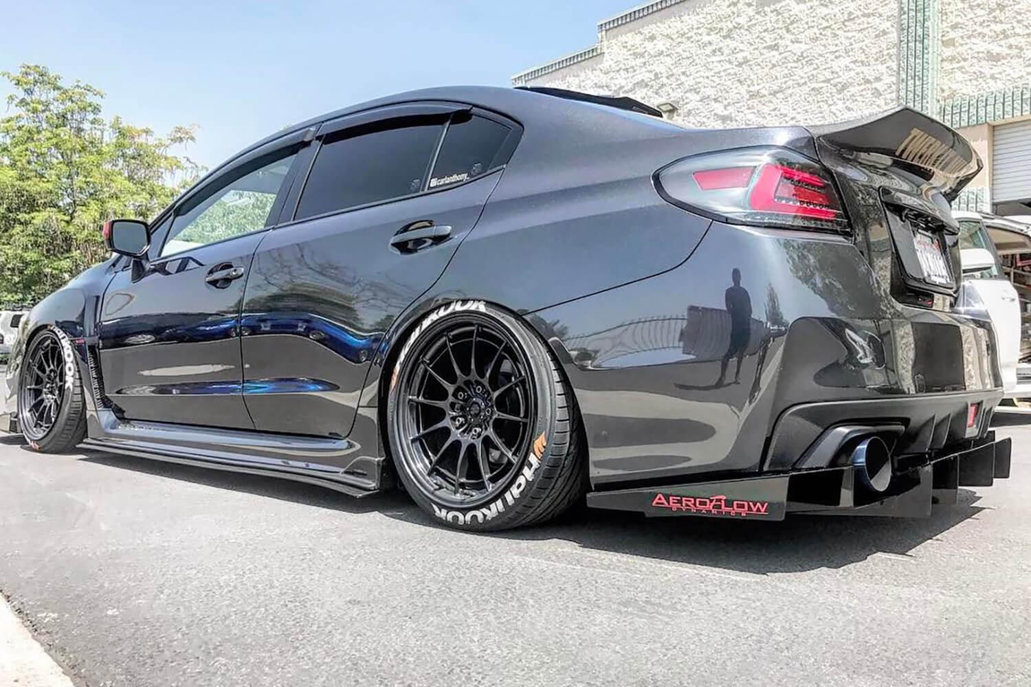 Aeroflow Dynamics Rear Diffuser V2 (2015-2021 Subaru WRX/STI) - 19