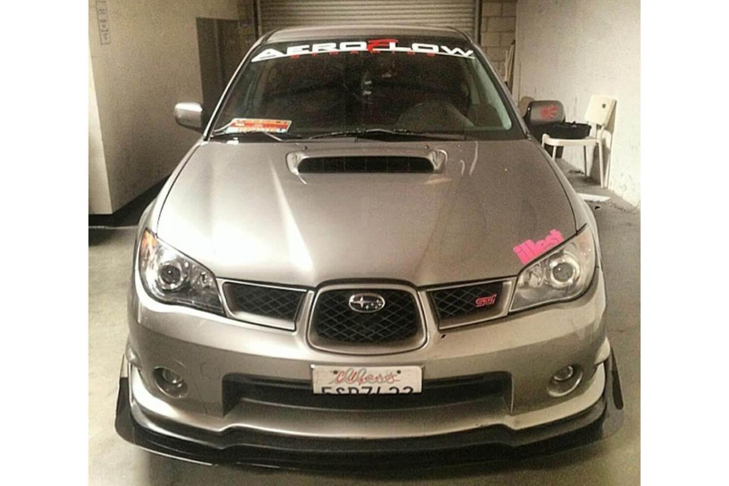 Aeroflow Dynamics Front Splitter V2 (2006-2007 Subaru WRX/STI)
