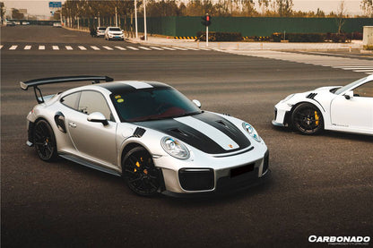 Parachoques delantero estilo Porsche 911 991.1 Carrera Targa S 4 4s GT3 Convertible Carbonado 2012-2015