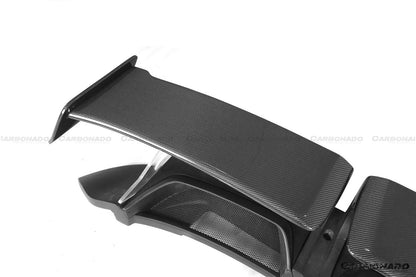 Alerón de maletero estilo TA para Porsche 911 992 Targa Cabriolet Carbonado 2019-2023