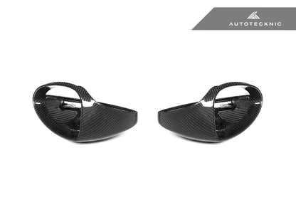 AutoTecknic Replacement Carbon Fiber Mirror Covers - Porsche 718 Cayman | Boxster - 6