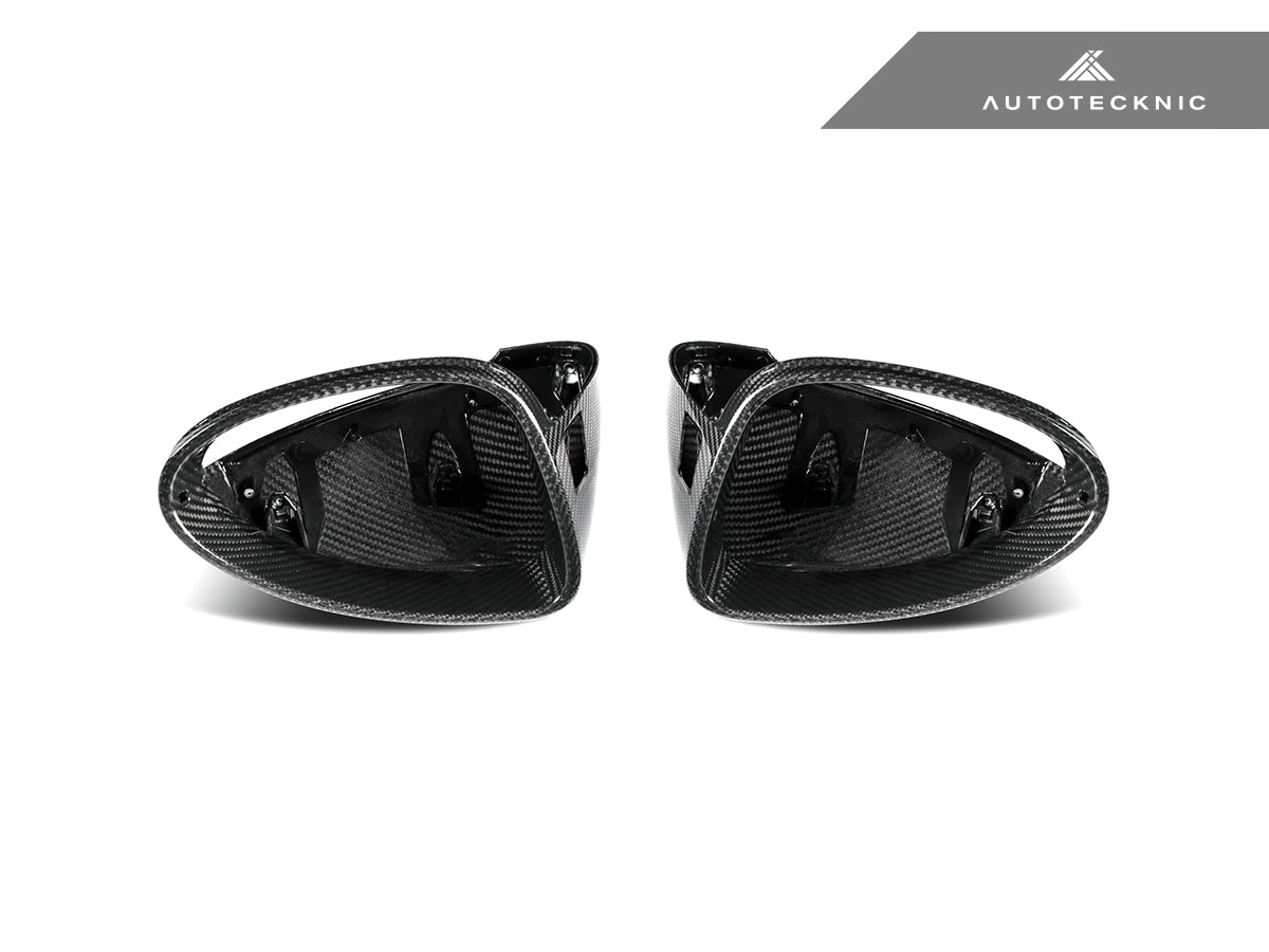 Cubiertas de repuesto de carbono seco para espejos retrovisores AutoTecknic - Porsche 958.2 Cayenne
