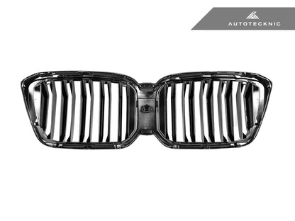 Parrilla delantera AutoTecknic de doble lama en negro brillante - G01 X3 | G02 X4 LCI