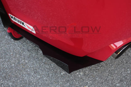 Extensión de faldón trasero Aeroflow Dynamics para Subaru WRX/STI 2008-2014 (V2) (Sedán)