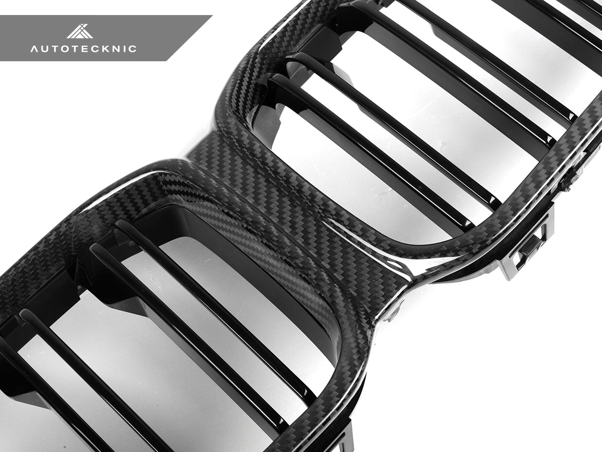 AutoTecknic Replacement Carbon Fiber Front Grille - F87 M2 Competition
