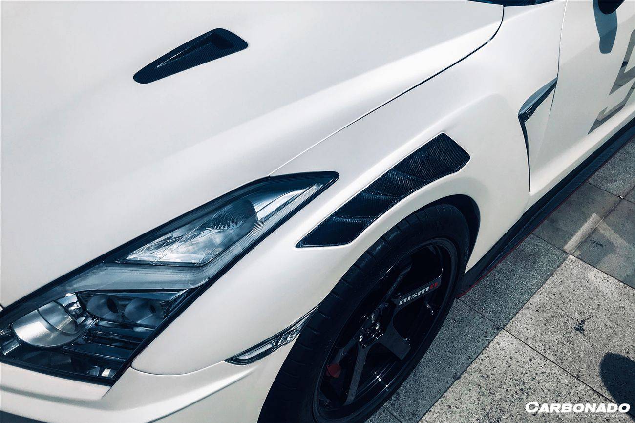Carbonado 2008-2023 Nissan GTR R35 CBA  DBA  EBA NISMO Style Fender