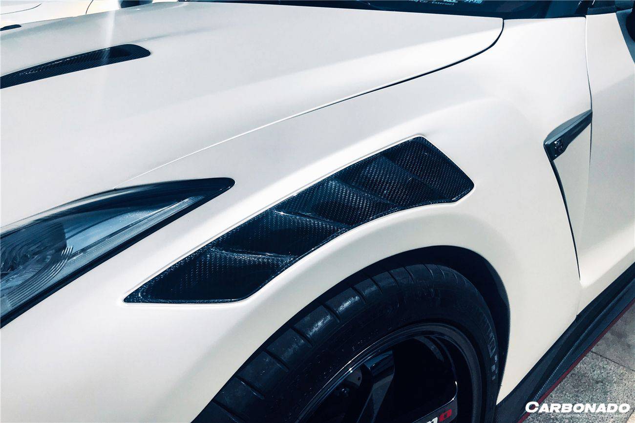 Carbonado 2008-2023 Nissan GTR R35 CBA  DBA  EBA NISMO Style Fender