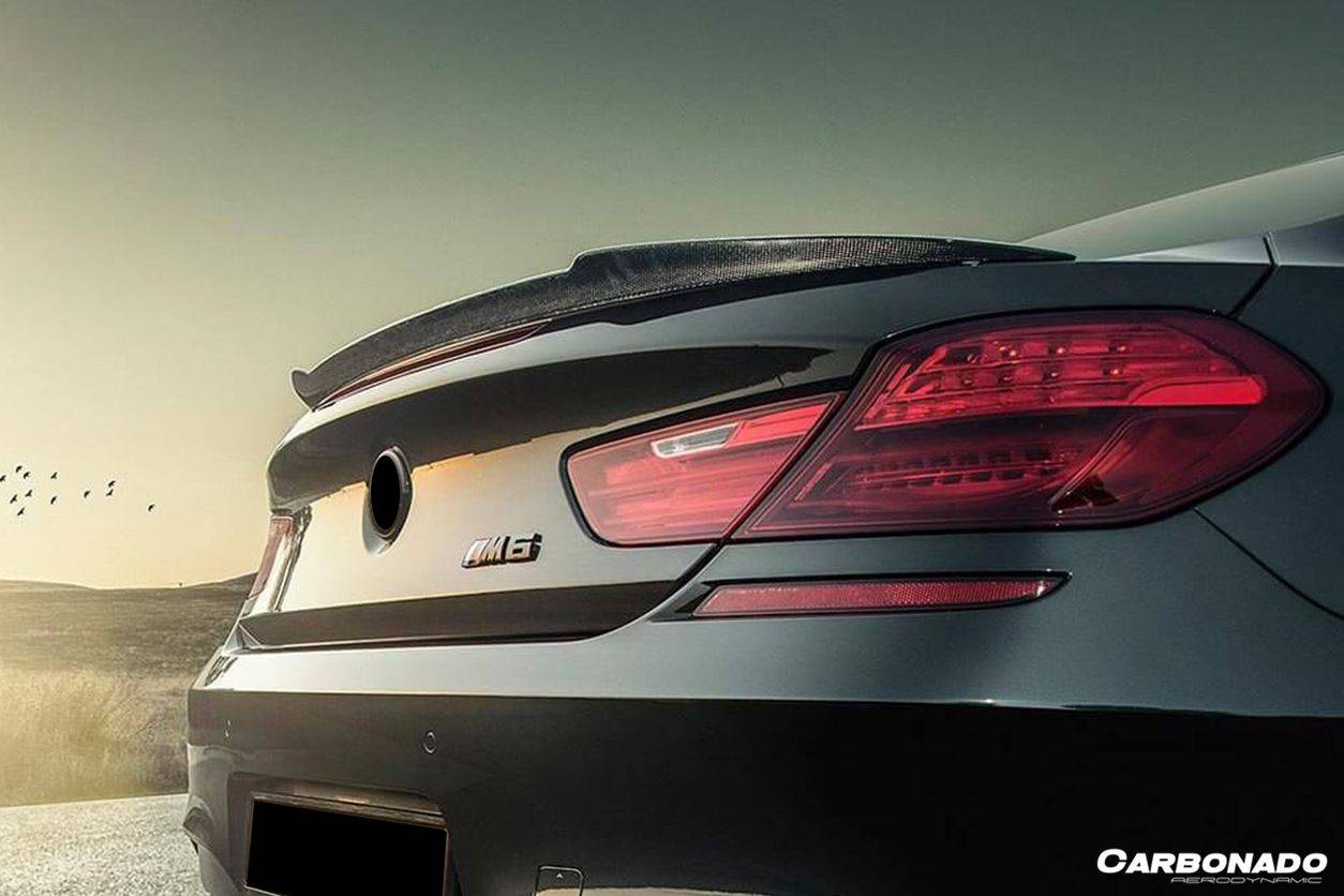 Carbonado 2011-2018 BMW 6 Series F13  F06 M6 VRS Style Carbon Fiber Trunk Spoiler