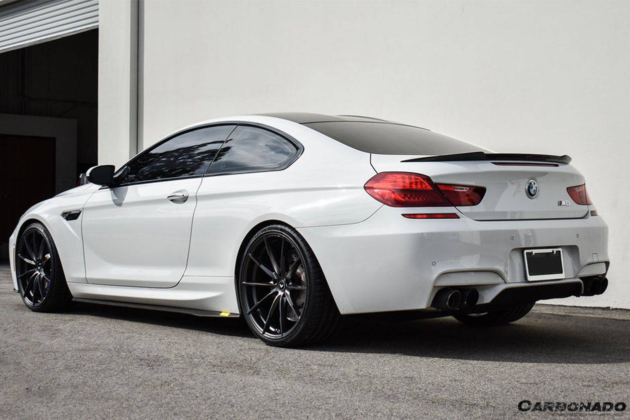 Carbonado 2011-2018 BMW 6 Series F13  F06 M6 VRS Style Carbon Fiber Trunk Spoiler