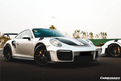 Parachoques delantero estilo Porsche 911 991.1 Carrera Targa S 4 4s GT3 Convertible Carbonado 2012-2015