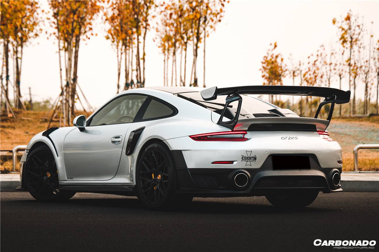 Alerón de maletero estilo Porsche 911 991.1 Carrera S 4 4s GT2RS Carbonado 2012-2015
