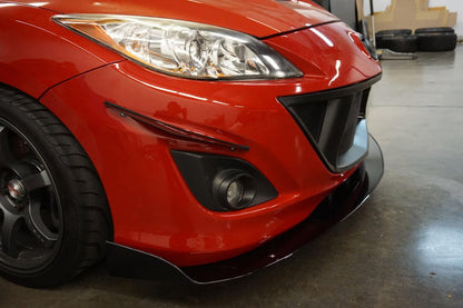 Aeroflow Dynamics Front Splitter V2 (2010-2013 Mazda Speed 3)