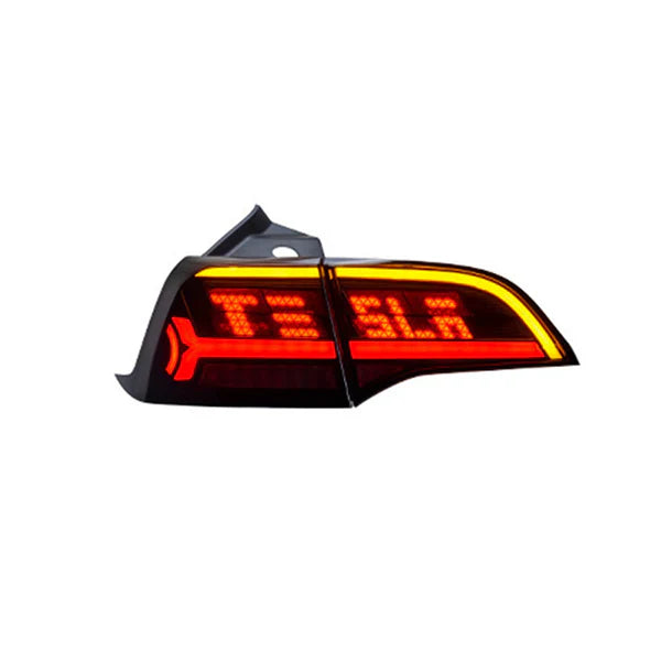 NTXGlow Smoked Matrix Style Tail Lights (2017+ Tesla Model 3 And Y)
