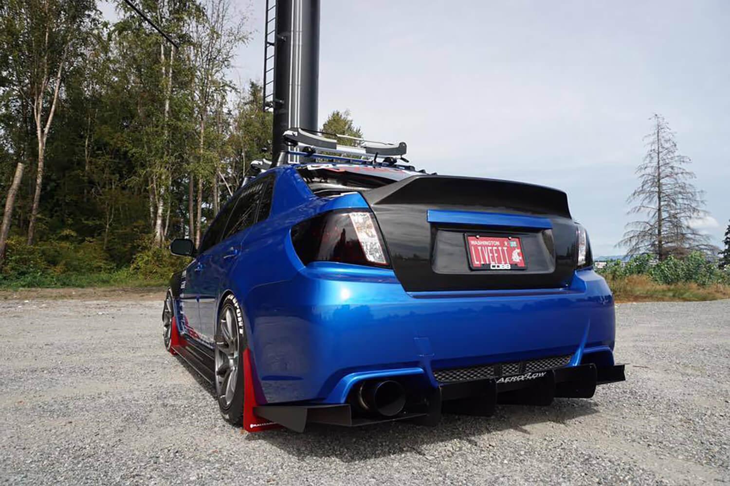 Aeroflow Dynamics Rear Diffuser V1 (2011-2014 Subaru WRX/STI)