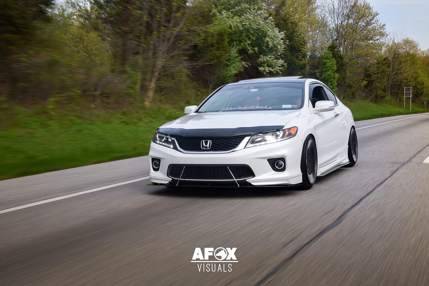 Dinámica de Aeroflow para Honda Accord Splitter V1 (Coupé) 2013-2017