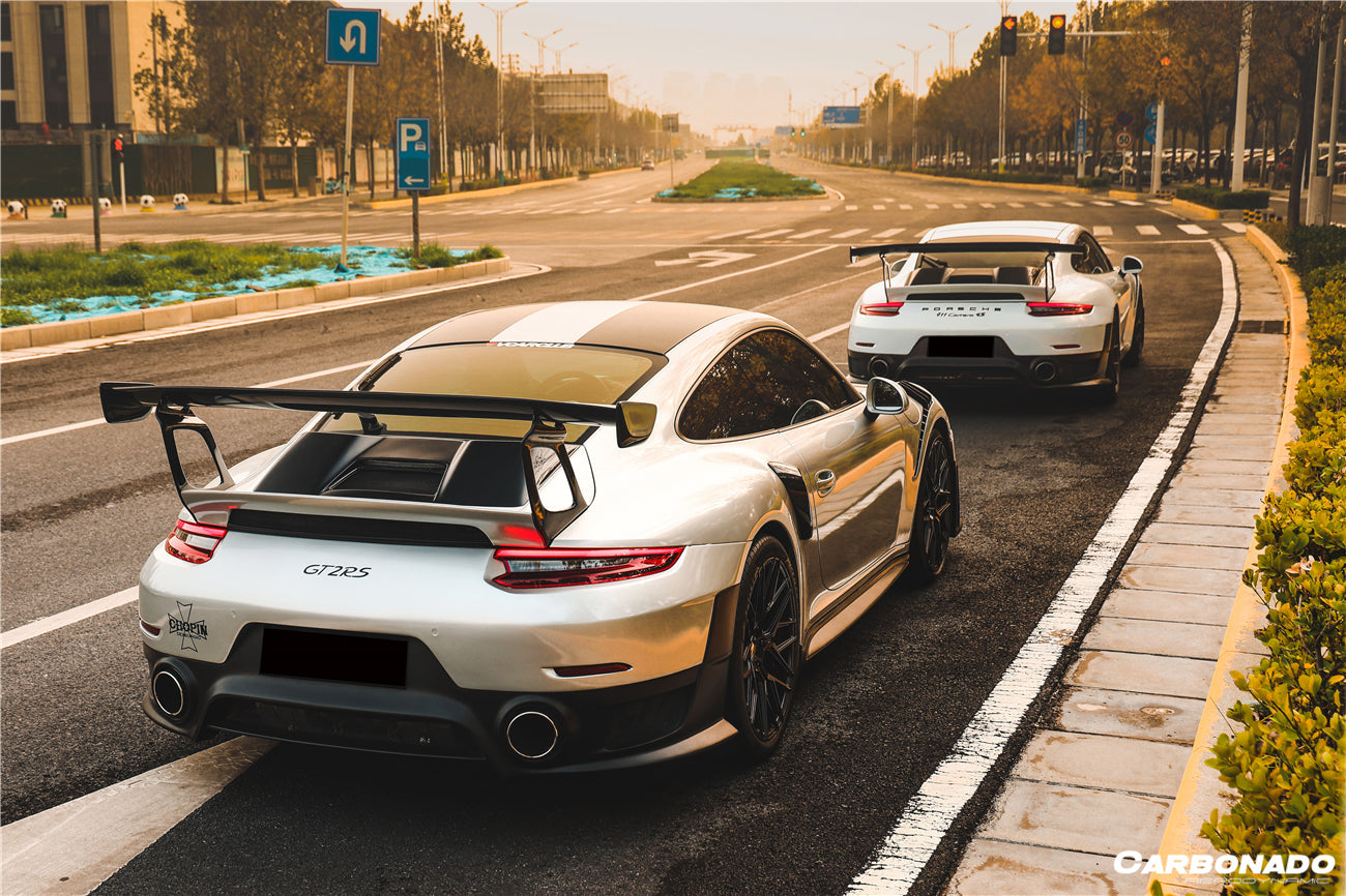 Carbonado 2012-2015 Porsche 911 991.1 Carrera S GT2RS Style Rear Bumper (Need Change 991.2 Tailight)