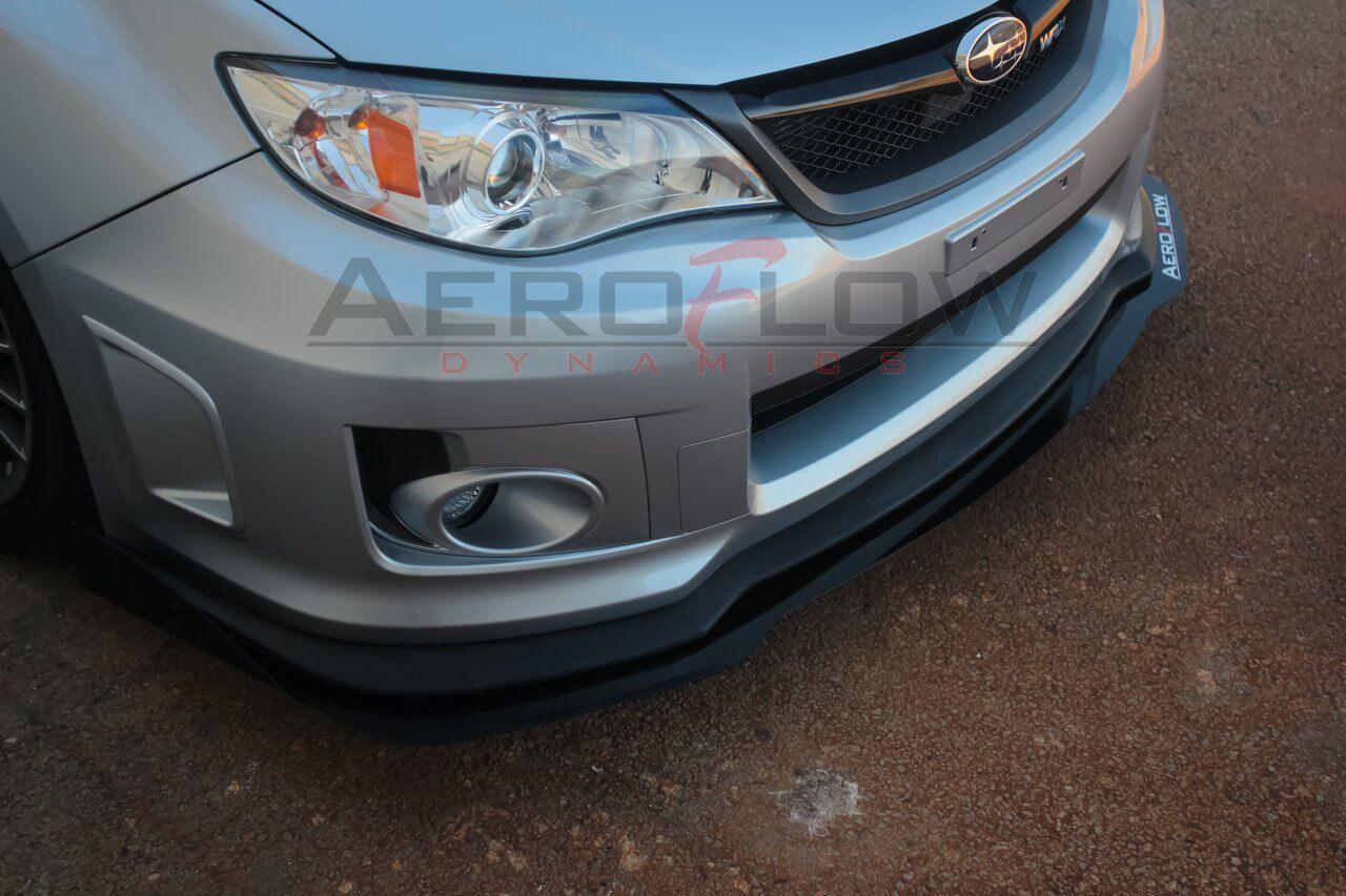 Aeroflow Dynamics 2008-2014 Subaru Wrx/Sti  Front Splitter V2