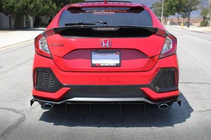 Aeroflow Dynamics Rear Diffuser (2017-2021 Honda Civic Hatch)