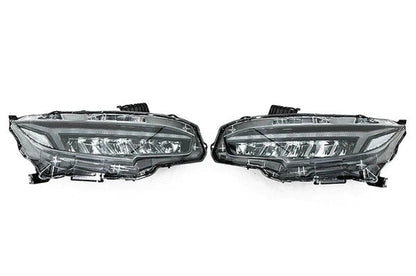 Faros delanteros RGB de la serie Gamma de OLM - Honda Civic 2016-2021