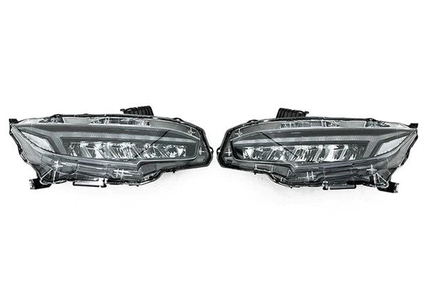 Faros delanteros RGB de la serie Gamma de OLM - Honda Civic 2016-2021