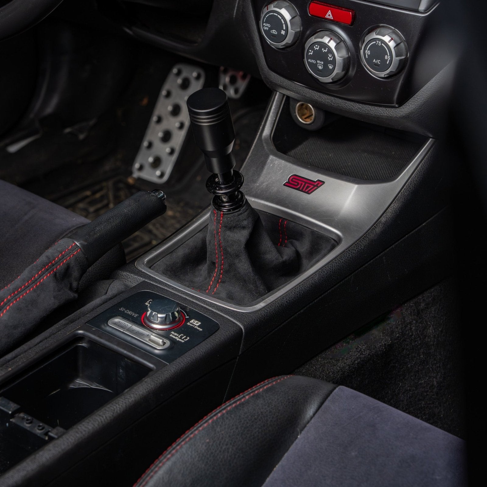 Billetworkz Premium Alcantara Shift Boot – Subaru STI 2008–2014 - 2