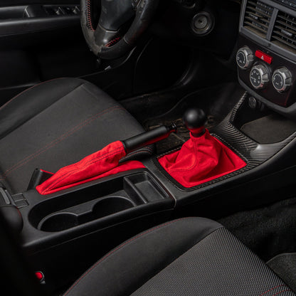 Funda de palanca de cambios Billetworkz Premium Alcantara – Subaru WRX 2008-2014