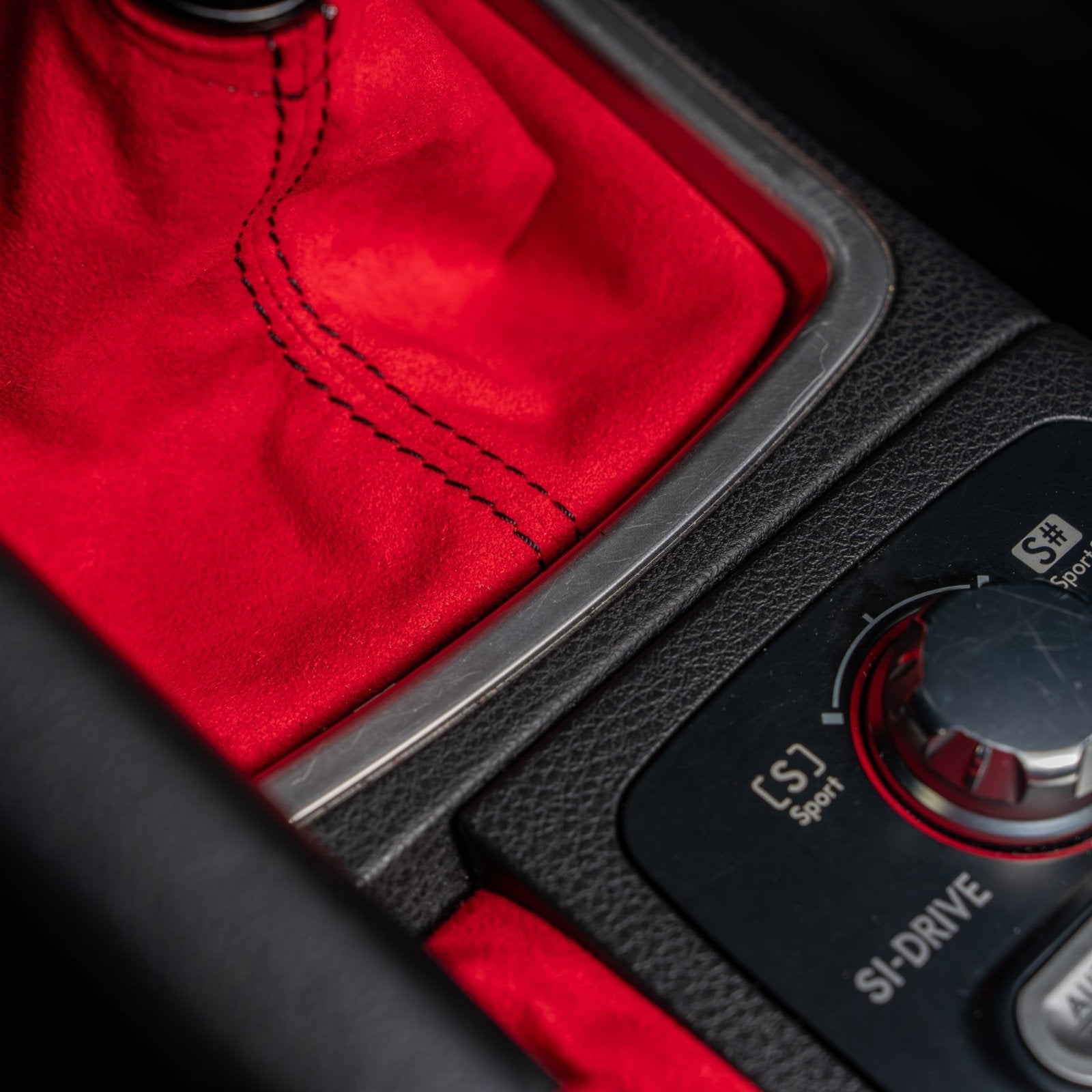 Billetworkz Premium Alcantara Shift Boot – Subaru STI 2008–2014 - 7