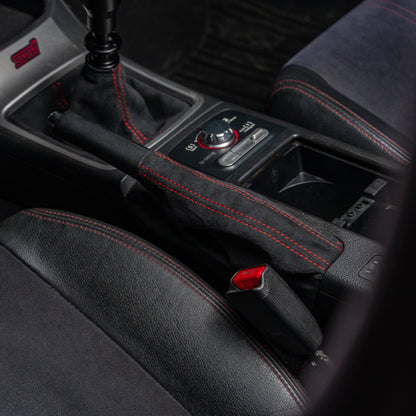 Fuelle de freno de mano Billetworkz Premium Alcantara (Subaru WRX/STI 2008-2021)